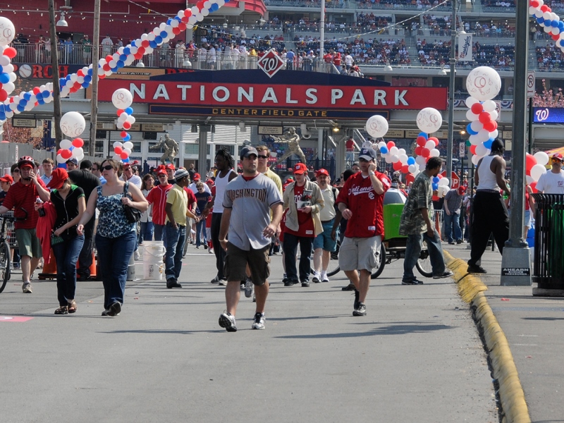Nationals Park Crowds