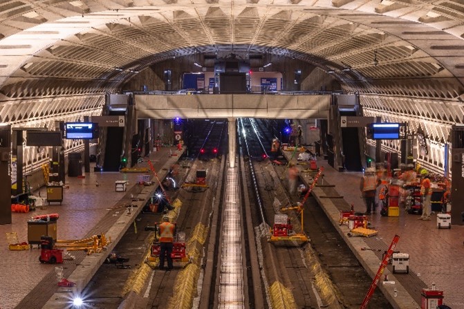 Winter 2023 Red Line Construction