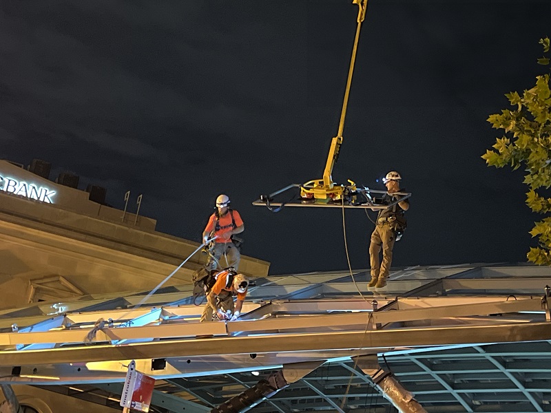 Skylight & Glass Installation