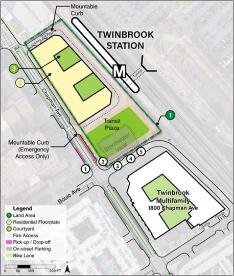 Proposed Twinbrook Station