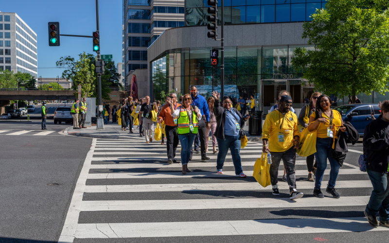On May 6, 2023, Metro’s General Manager and CEO Randy Clarke welcomed social media fans, Metro employees, and project staff to a behind-the-scenes tour of the rehabilitated Yellow Line tunnel and bridge.