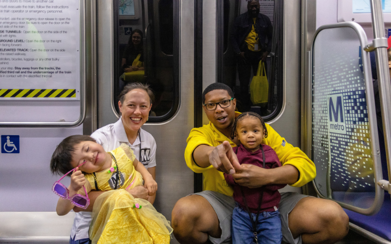 On May 6, 2023, Metro’s General Manager and CEO Randy Clarke welcomed social media fans, Metro employees, and project staff to a behind-the-scenes tour of the rehabilitated Yellow Line tunnel and bridge.