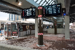 New Passenger Information Display Screen Rockville Station January 2022