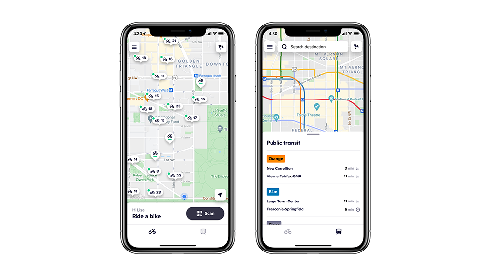 Apple Wallet (iPhone) or Google Pay (Android)