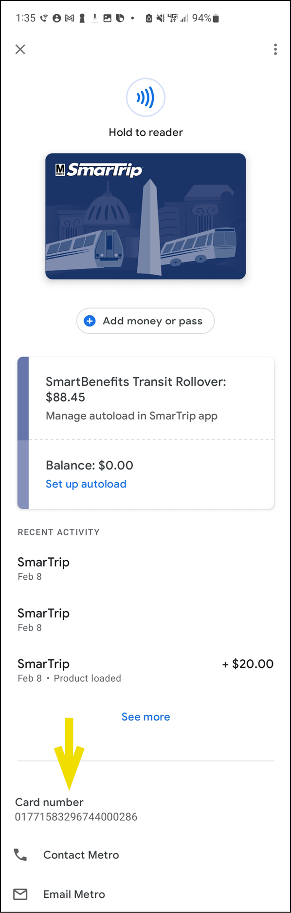 GPay screenshot 1